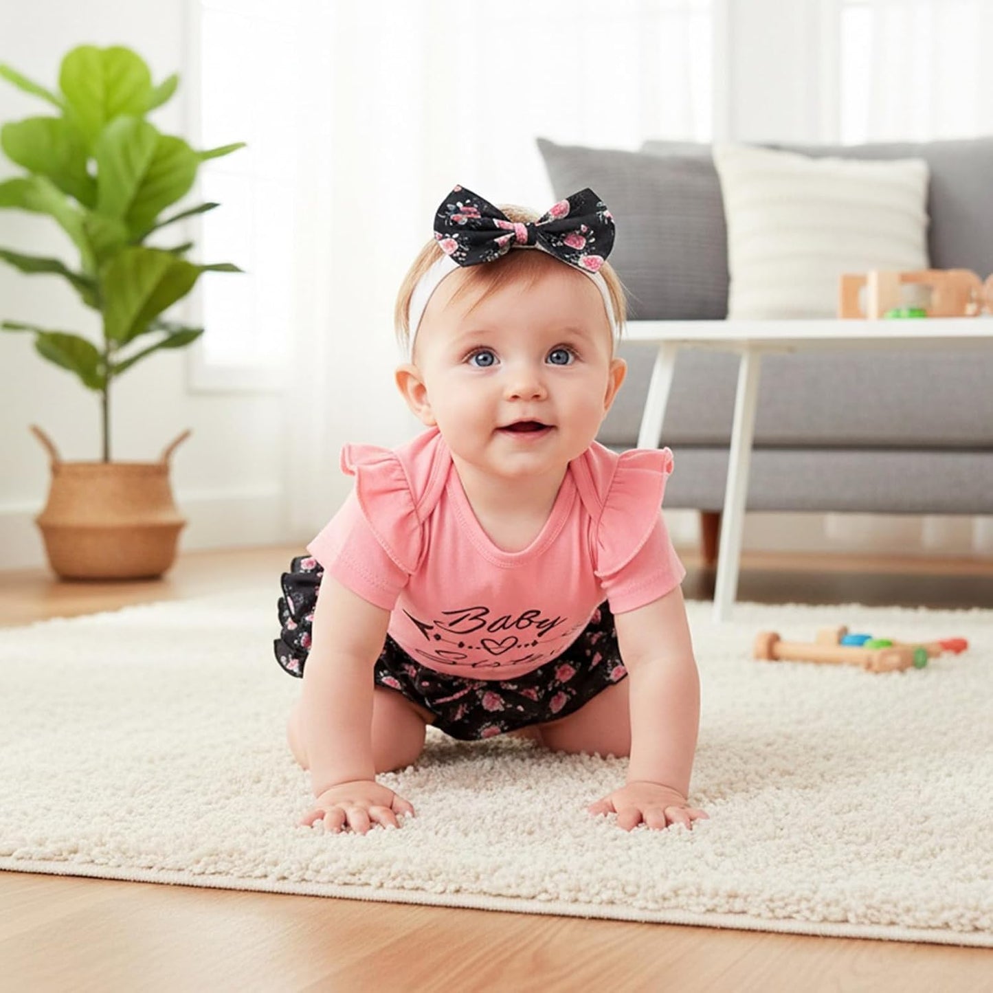 Baby Girl Clothes Stuff Newborn Infant Summer Cute Outfit 0-24 Months