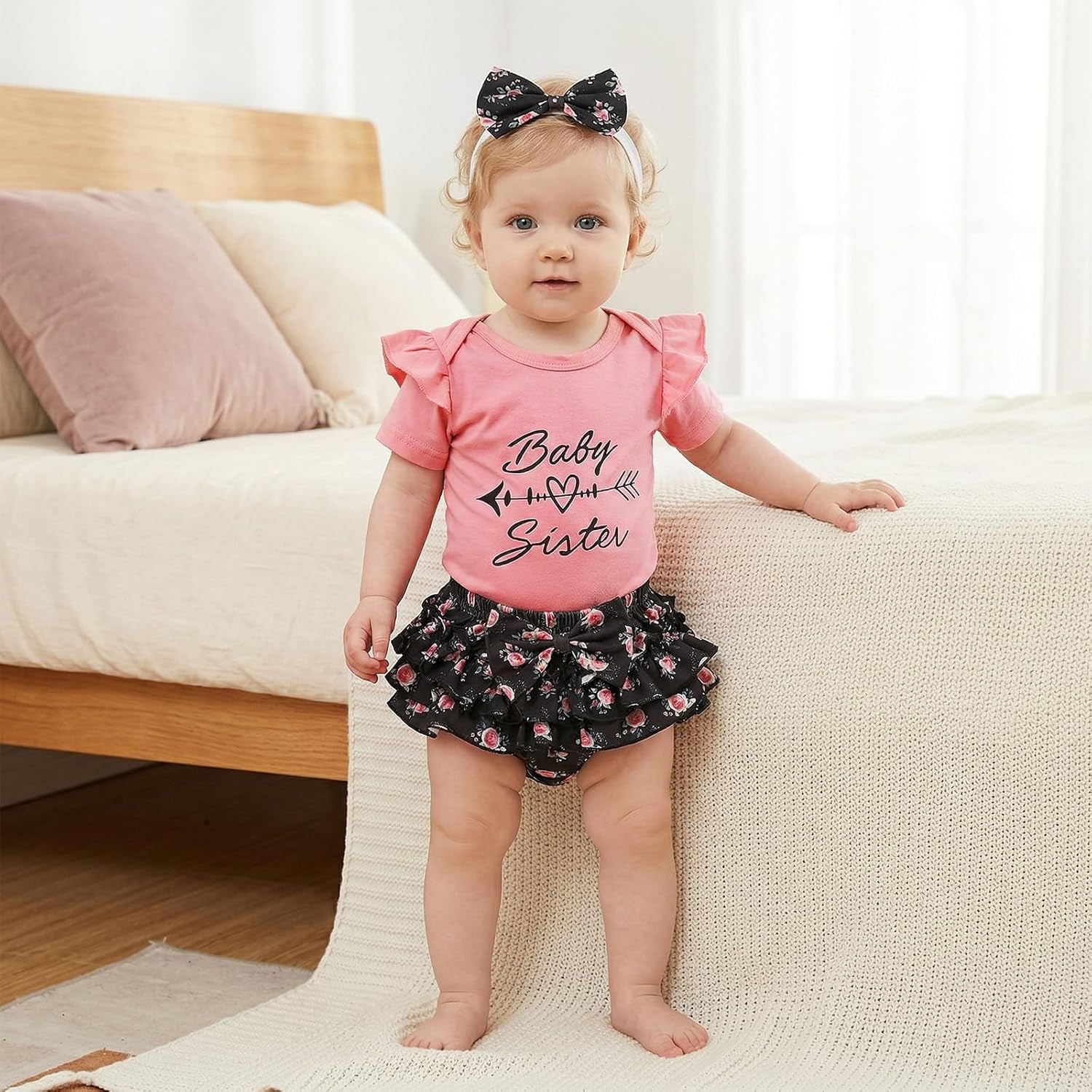 Baby Girl Clothes Stuff Newborn Infant Summer Cute Outfit 0-24 Months